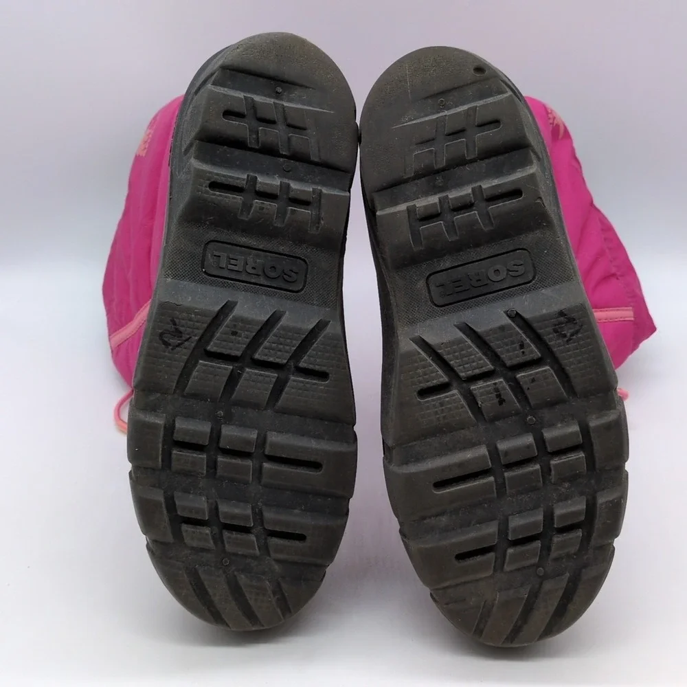 Sorel‎ Boots Womens Pink 5 Insulated Snow Winter Shoe Mid Calf Warm NY1965-684